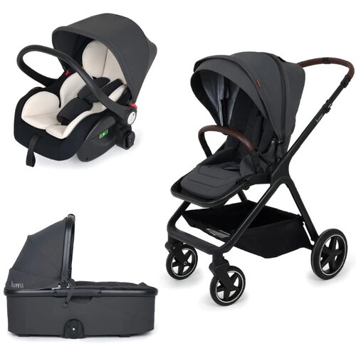 Jungle kolica za bebe 3u1 Lumi Grey, 0m+ Cene