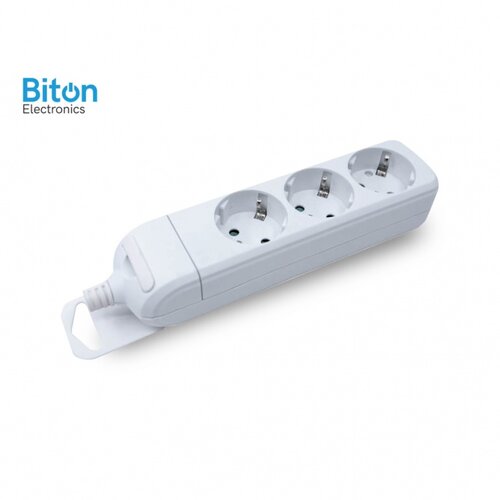 Biton Electronics prenosna priključnica trostruka 2M 3X2,5mm Slike