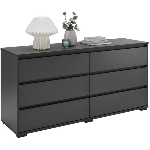 CARRYHOME komoda, antracit Slike