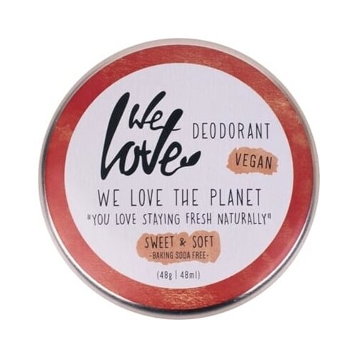We Love The Planet dezodorant sweet & soft - 48 g Cene