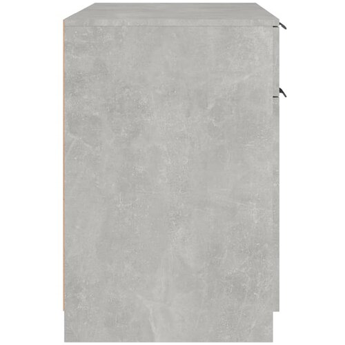  Radni stol boja betona 100 x 50 x 75 cm od konstruiranog drva Slike