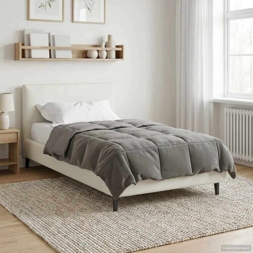  Ljetni pokrivač Svijetlo siva 155 x 220 cm Mikrovlakna - Svjetlosiva 155 x 220 cm Slike