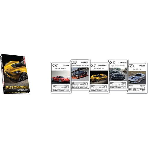 Grafoprint Games Dječje karte - Automobili Slike