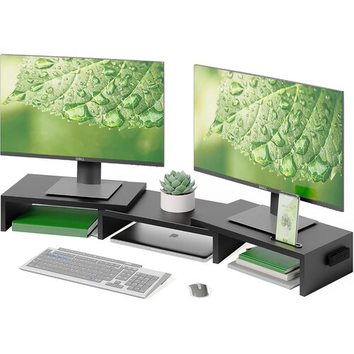 BONTEC lesen nastavek za 2 monitorja z držalom za telefon Slike