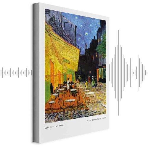  Slika - Cafe at Night (1 Part) Vertical 40x60 Akustična Cene