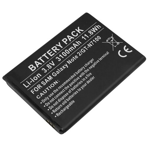 AVIZAR Samsung Galaxy Note II baterija GT-N7100 Li-ion 3,8V 3100mAh 11,8Wh,, (5000070636) Slike