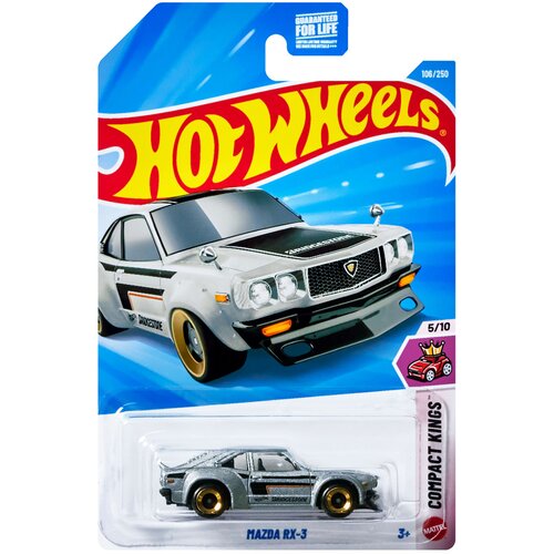 Mattel Hot Wheels: Mazda RX-3 majhen siv avtomobilček 1/64 - Slike