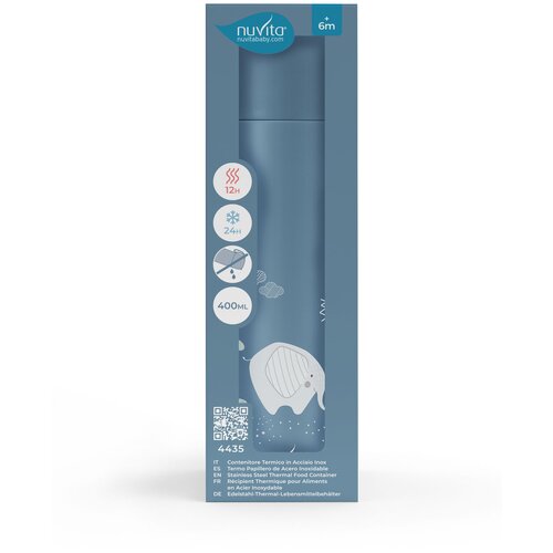 Nuvita termo steklenička 4435 400ml blue Cene