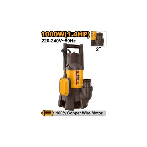 Ingco Potapajuća pumpa za prljavu vodu 1000W SPD10001 Cene