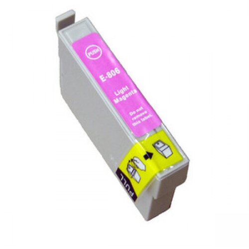 Epson T0806 lm svetlo škrlatna (light magenta), kompatibilna kartuša Cene