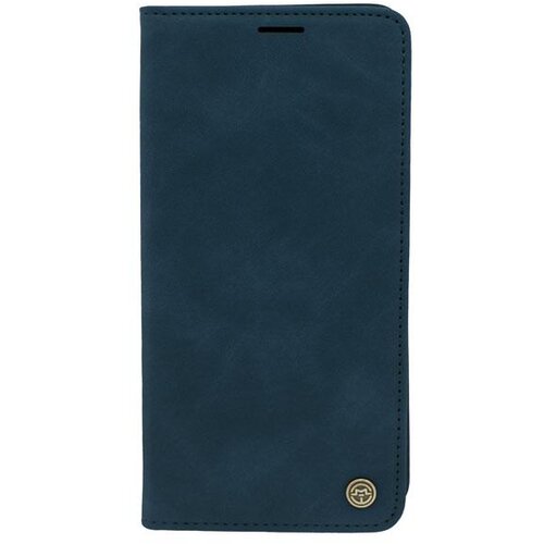 LEATHER RETRO FLIP Maska za telefon za Xiaomi Redmi Note 10 5G, Plava Cene