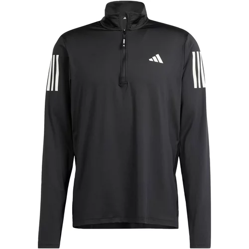 Adidas Športna jakna 'Own The Run' črna / bela