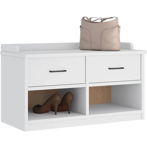 vidaXL Klupa za predsoblje SANDNES 87x40x50 cm od masivne borovine Cijene