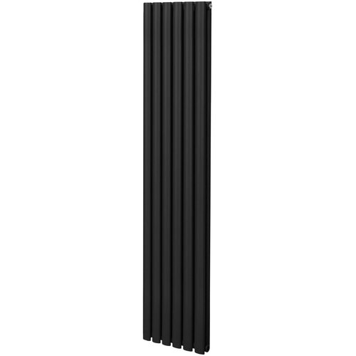 Monster ovalni stebričasti radiator – 1800 mm x 360 mm – črn, (21569979) Cene