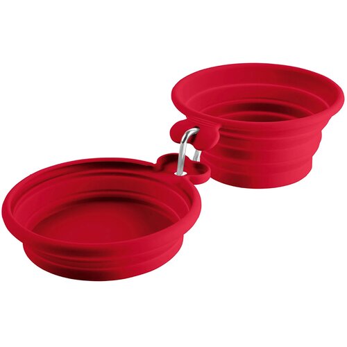 Hunter putna sklopiva silikonska posuda List crvena, 350/750 ml Cijene