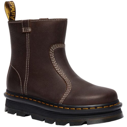Dr. Martens Gležnjarji Bottines Zebzag cuir Kostanjeva Slike