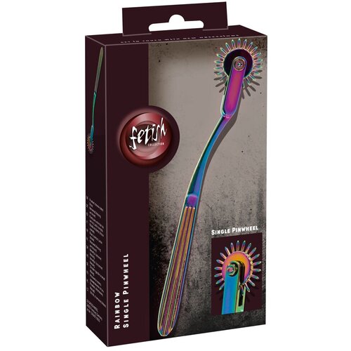 Fetish Collection Jednostruki točkić sa iglicama Rainbow Cene