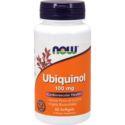 Now Foods Ubiquinol NOW, 100 mg (60 kapsul) Cene