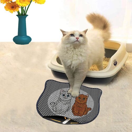 WALLXPERT Kdkafa0017 multicolor cat litter mat Cene