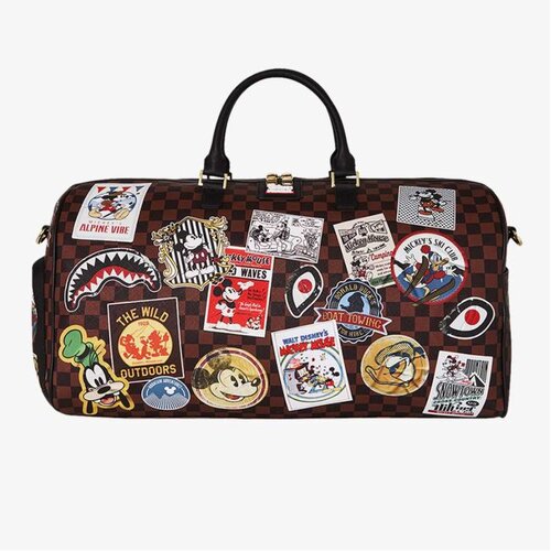 Sprayground Mickey mouse global mogul duffle Cene