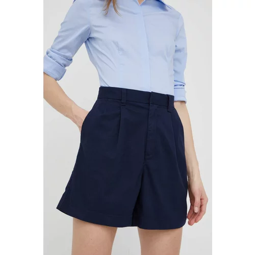 GAP Kratke hlače ženske, mornarsko modra barva