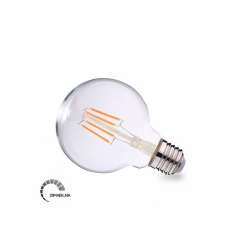  LED SIJALICA FILAMENT DIM G125 9W E27 2700K 1200lm Cene