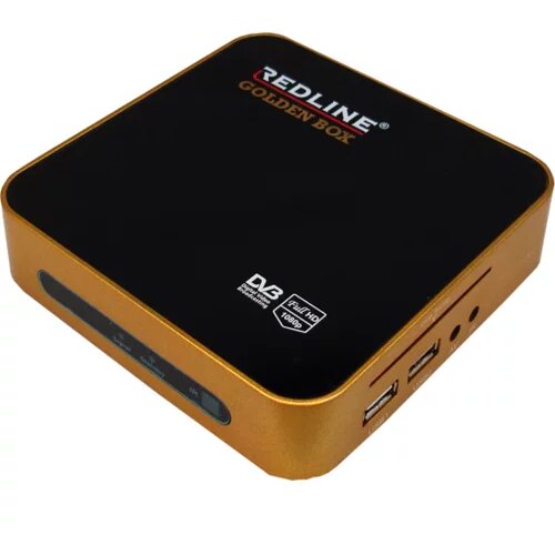 Redline Satelitski prijemnik sa daljinskim upravljačem DVB-S2 crni Slike