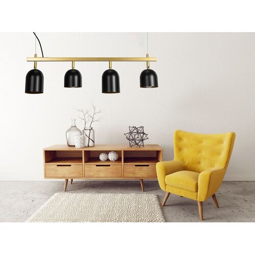 Toolight viseća svjetiljka APP1031-4CP black Slike