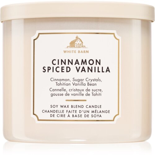Bath & Body Works Cinnamon Spiced Vanilla di&scaron;eča sveča 411 g Cene