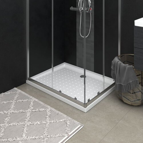  Podloga za tu&scaron;iranje s točkicama bijela 90 x 70 x 4 cm ABS Cijene