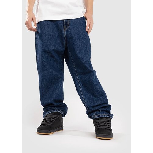 Carhartt WIP Aaron Kavbojke blue stone washed Slike