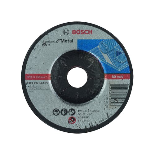 Bosch rezna ploča ispupčena 125x6 2.608.603.182 Slike