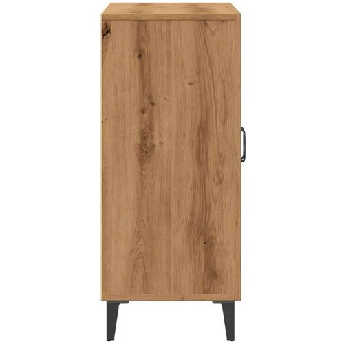VidaXL Komoda boja hrasta artisana 90 x 34 x 80 cm konstruirano drvo Slike