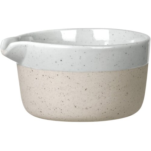 Blomus Svijetlo sivi/bež keramički vrč za mlijeko 150 ml Sablo &amp;ndash; Slike
