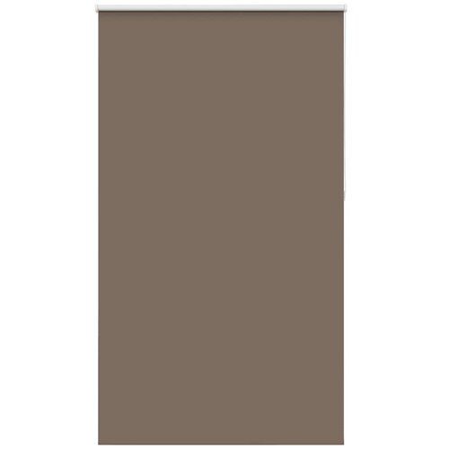 vidaXL Rolo zatemnitvena senčila kavne barve 130x230 cm, širina blaga 126,6 cm, poliester, (5000297592) Cene