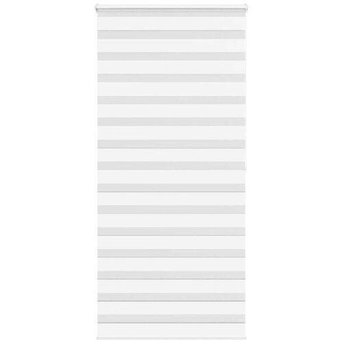vidaXL zebra senčilo bela 105x200 cm tkanina širina 100,9cm poliester Cene