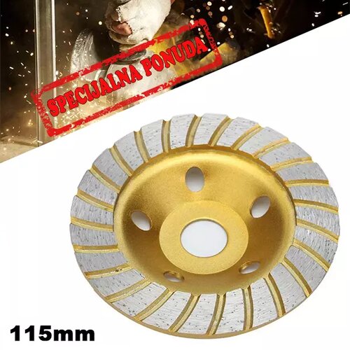  dijamantska ploča za brušenje 115mm turbo Cene