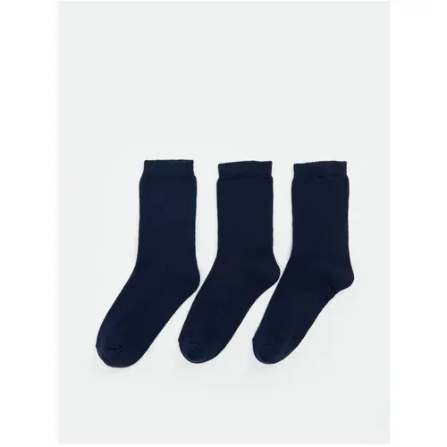 LC Waikiki Basic Boys' Crewneck Socks 3-pack