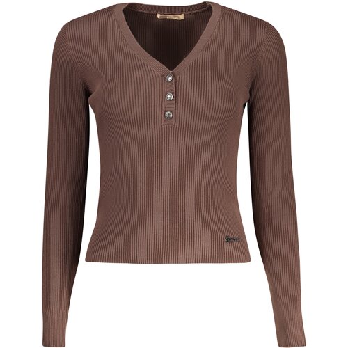 Guess Jeans WOMEN&amp;amp;#39;S SWEATER BROWN Slike