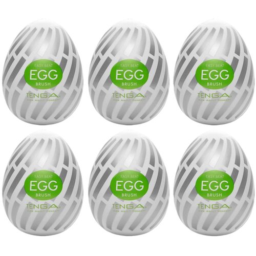 Tenga Egg Brush - jajce za masturbacijo (6 kosov) Cene