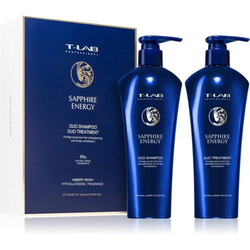 T-LAB Professional Sapphire Energy darilni set(za sijaj)