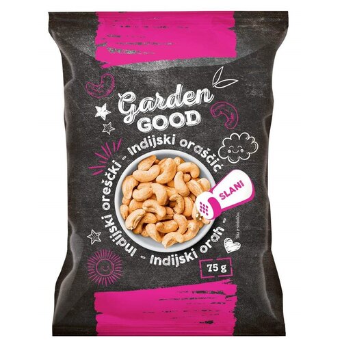 Garden good Indijski orah pečeni slani 75g Cene