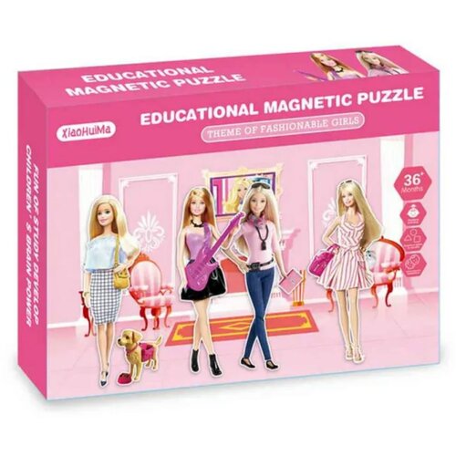 Best Luck BE8099902 barbie puzzle magnet Cene