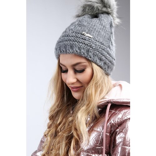 Fasardi Dark gray winter hat Slike