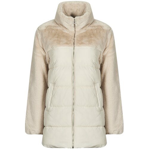 Only ONLWANJA FUR PUFFER MIX COAT CC OTW Bež Slike