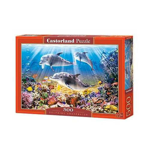 Castorland delfini pod vodom/ 500 delova Slike