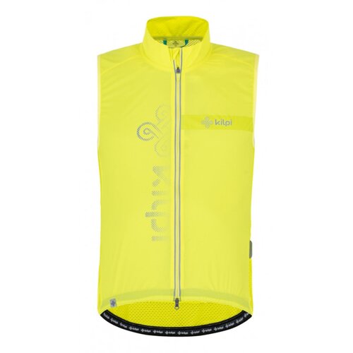 Kilpi FLOW-M men&amp;#039;s running vest light green Slike
