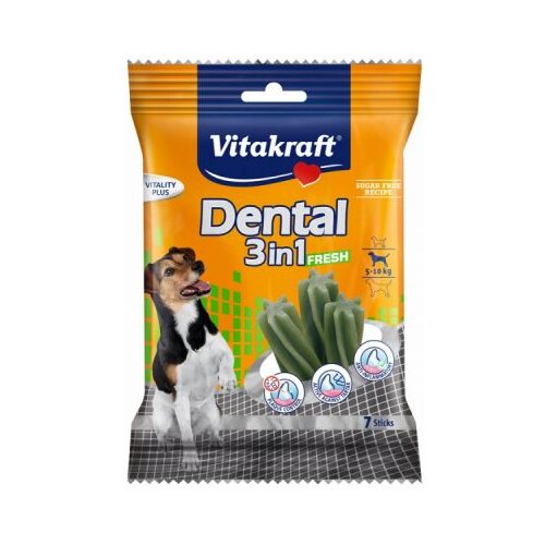 Vitakraft dog dental fresh 3u1 s Slike