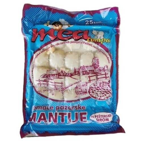 MEA COMPA Pazarske smrznute mantije sa sirom 730g Cene
