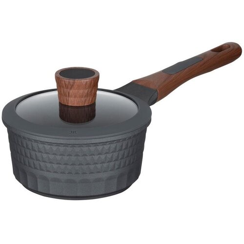 Resto Kitchenware 93500 saucepan 1.4 L Round Black, Wood Slike